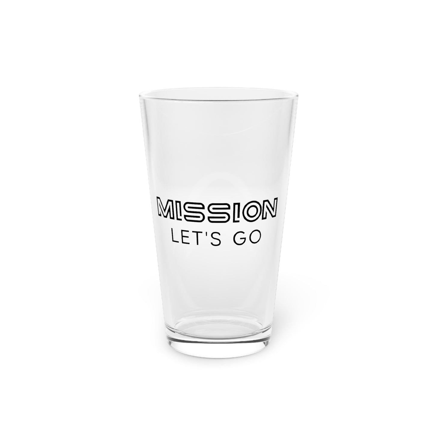 Mission Pint Glass