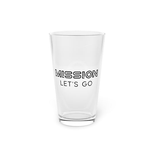 Mission Pint Glass