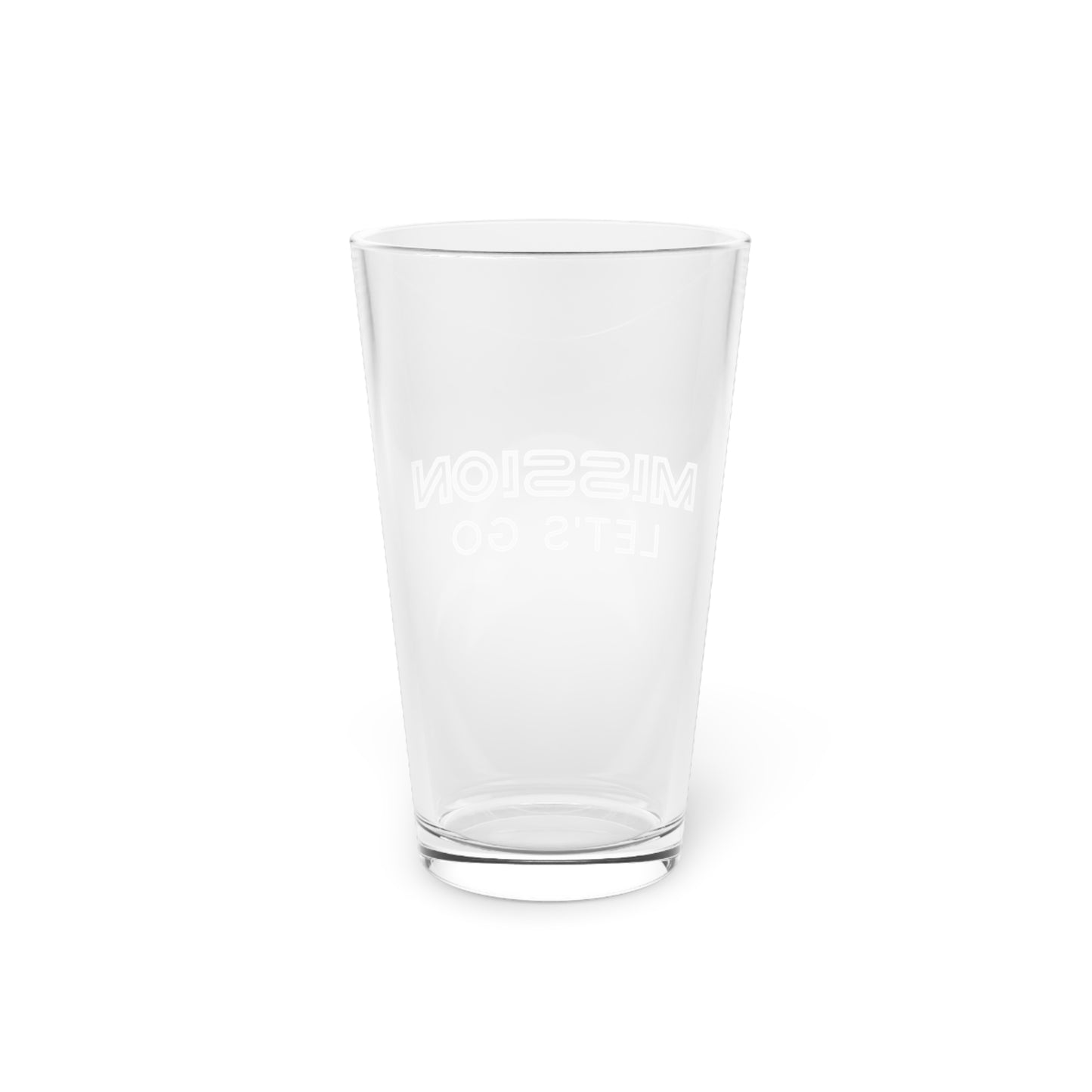 Mission Pint Glass